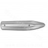 PROTECTION POT ECHAPPEMENT MAXISCOOTER RB MAX SILVER ADAPT. YAMAHA MAJESTY 400 2004-2006 (ENTRAXE 268mm)