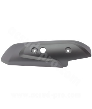 PROTECTION POT ECHAPPEMENT SUPERIEUR  MAXISCOOTER RB MAX ADAPT. YAMAHA TMAX 530 2017-19  SX / DX NOIR MAT (OEM : BC3147180000)
