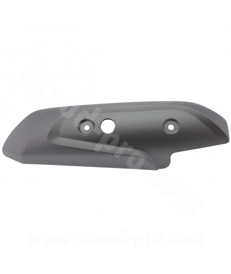 PROTECTION POT ECHAPPEMENT SUPERIEUR  MAXISCOOTER RB MAX ADAPT. YAMAHA TMAX 530 2017-19  SX / DX NOIR MAT (OEM : BC3147180000)