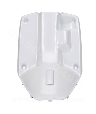 PROTEGE JAMBES ADAPT. MBK 50 BOOSTER 1999-2003 / YAMAHA 50 BWS 1999-2003 BLANC METAL