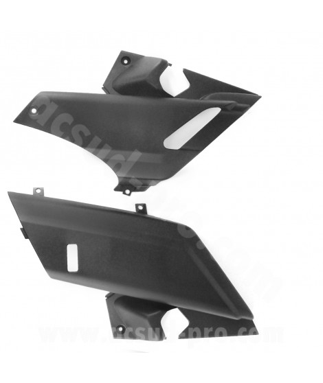 PROTEGE MARCHE PIEDS DROIT ET GAUCHE ADAPT X MAX 125-250CC 2006-2010 (LA PAIRE) ( OEM: 1B9-F7486-00-00 + 1B9-F7487-00-00  )