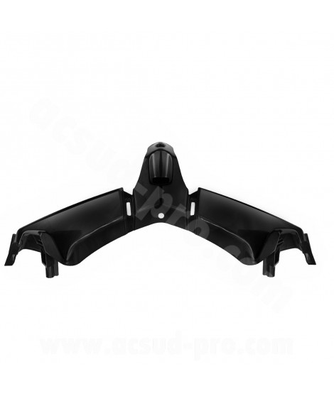 RACCORD AVANT SOUS PHARE ADAPT. YAMAHA TMAX 530CC 2012- 2014 NOIR BRILLANT