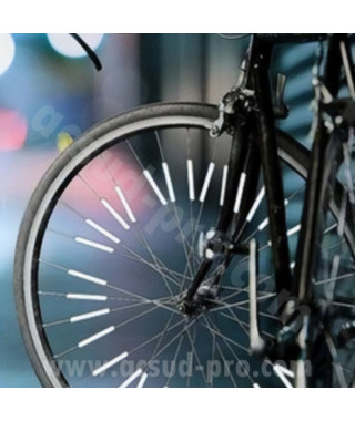 REFLECTEURS DE RAYONS VELO (32 PIECES)