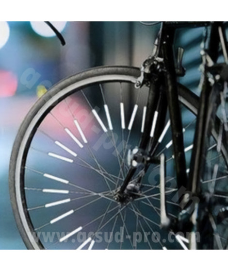 REFLECTEURS DE RAYONS VELO (32 PIECES)