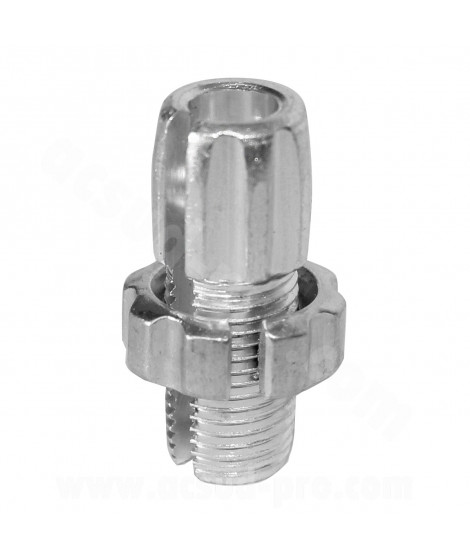 REGLAGE DE CABLE POIGNEE DE GAZ BARILLET TENDEUR M10 X 1.00  ALUMINIUM (VENDU A L UNITE)