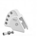 REHAUSSE AMORTISSEUR ADAPT. MBK 50 BOOSTER 1999-2003/YAMAHA 50 BWS 1999-2003 (4 POSITIONS) BLANC