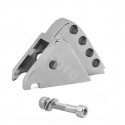 REHAUSSE AMORTISSEUR ADAPT. MBK 50 BOOSTER 2004. NITRO. OVETTO/YAMAHA 50 BWS 2004. AEROX. NEOS (4 POSITIONS) CHROME