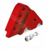 REHAUSSE AMORTISSEUR ADAPT. MBK 50 BOOSTER 2004. NITRO. OVETTO / YAMAHA 50 BWS 2004. AEROX. NEOS (4 POSITIONS) ROUGE