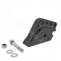 REHAUSSE AMORTISSEUR ADAPT. SCOOT PEUGEOT 50 TKR / SPEEDFIGHT / BUXY (4 POSITIONS) NOIR MAT