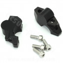 REHAUSSE GUIDON ALUMINIUM ADAPT. HONDA XADV 750 NOIR