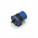 RELAIS / CENTRALE CLIGNOTANT 2 PLOTS 12V 23W  ADAPT. MBK BOOSTER / YAMAHA BWS