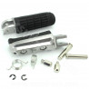 REPOSE PIED MOTO OPM TYPE HONDA (LIVRE COMPLET AVEC AXE + RESSORT) (LA PAIRE)