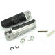 REPOSE PIEDS MOTO OPM TYPE SUZUKI (LA PAIRE) (LIVREE COMPLET AVEC AXE + RESSORT)