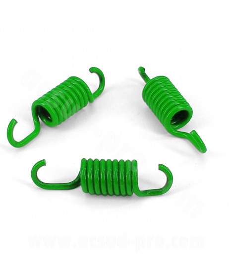 RESSORTS EMBRAYAGE SCOOTER CARENZI +15% ADAPT. YAMAHA BOOSTER / NITRO / PEUGEOT TREKKER / SPEEDFIGHT / PIAGGIO (JEU DE 3)