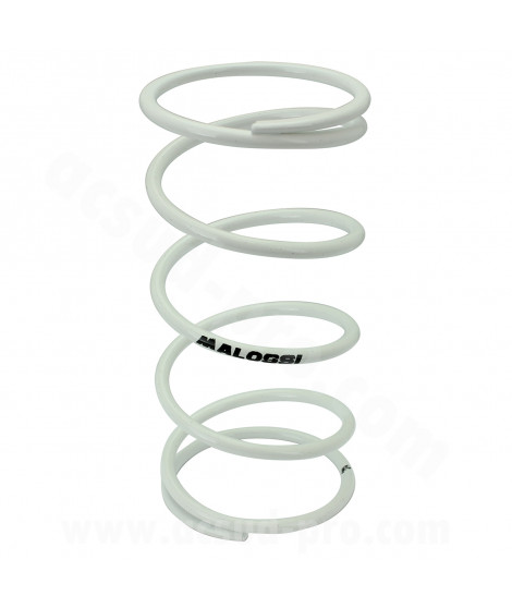 RESSORT VARIATEUR SCOOT MALOSSI POUR MBK 50 BOOSTER / NITRO / YAMAHA 50 BWS / AEROX / APRILIA 50 SR / MALAGUTI 50 F12  BLANC