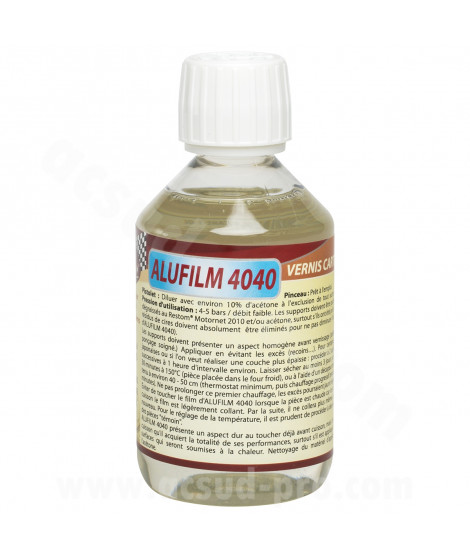 RESTOM ALUFILM 4040 VERNIS EPOXY MONOCOMPOSANT BRILLANT ET INCOLORE