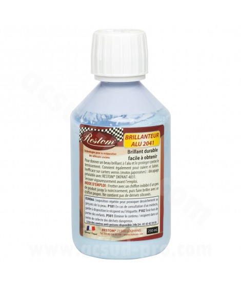 RESTOM BRILLANTEUR ALU/ALUMINIUM 2041  250ml