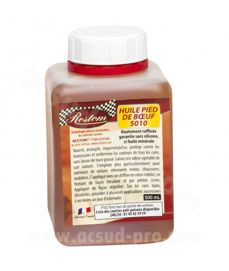 RESTOM HUILE PIED DE BOEUF 5010  500 ML