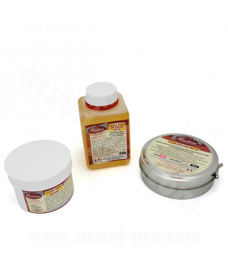 RESTOM KIT ENTRETIEN CUIR NOIR (SANS BROSSE)
