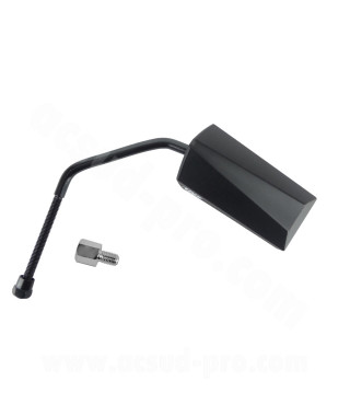 RETROVISEUR F11 EVO REVERSIBLE NOIR MAT M8 *