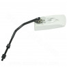 RETROVISEUR FLAMMING REVERSIBLE BLANC/CHROME *