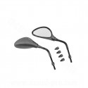 RETROVISEUR TNT MAC 3 IMIT CARBONE MAT (LA PAIRE)