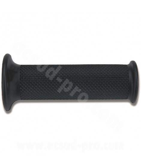 REVETEMENT POIGNEE DOMINO SCOOTER  ROAD 128mm A PICOTS NOIR (LA PAIRE)