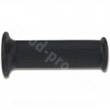 REVETEMENT POIGNEE DOMINO SCOOTER  ROAD 128mm A PICOTS NOIR (LA PAIRE)