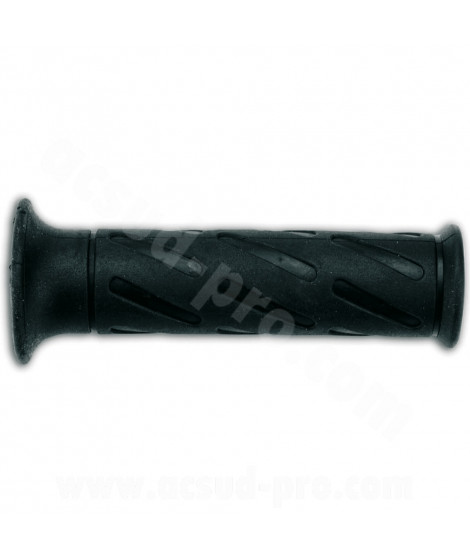 REVETEMENT POIGNEE DOMINO SCOOTER SUZUKI STYLE 120mm NOIR (LA PAIRE)