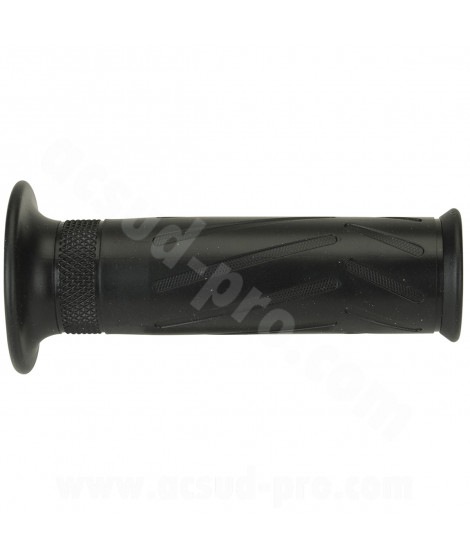 REVETEMENT POIGNEE DOMINO SCOOTER YAMAHA STYLE 120mm NOIR (LA PAIRE)