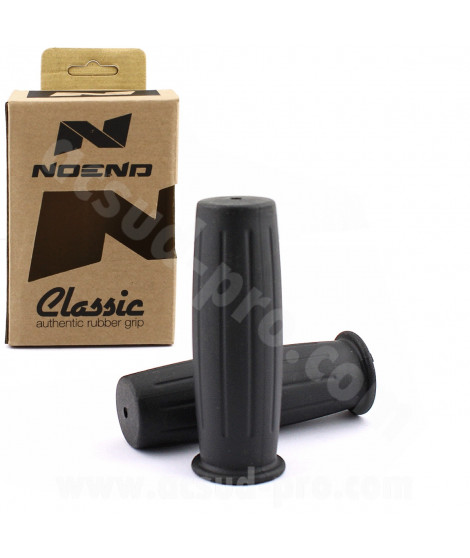 REVETEMENT POIGNEE MOTO NOEND CLASSIC BANANA NOIR (LA PAIRE)