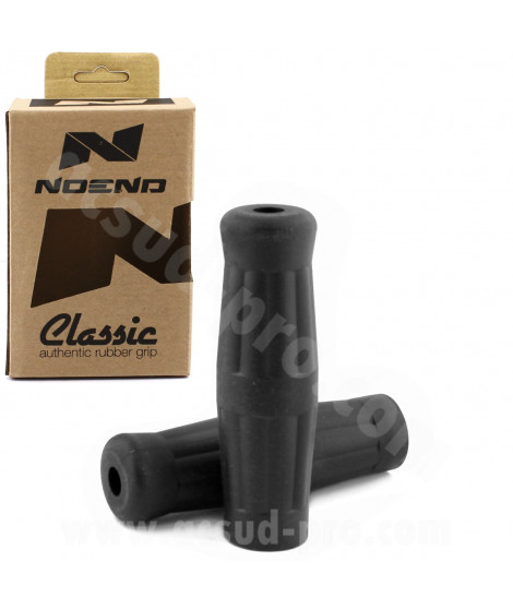 REVETEMENT POIGNEE MOTO NOEND CLASSIC BARREL NOIR (LA PAIRE)