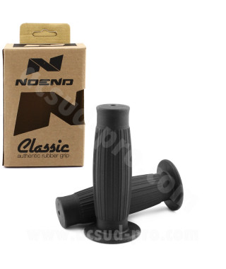 REVETEMENT POIGNEE MOTO NOEND CLASSIC BOBBER NOIR (LA PAIRE)
