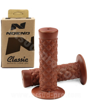 REVETEMENT POIGNEE MOTO NOEND CLASSIC CUBE CARAMEL (LA PAIRE)