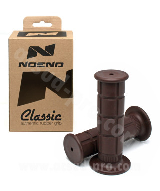 REVETEMENT POIGNEE MOTO NOEND CLASSIC DROP MARRON (LA PAIRE)