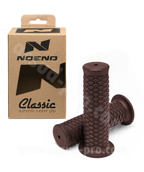 REVETEMENT POIGNEE MOTO NOEND CLASSIC KUST MARRON (LA PAIRE)