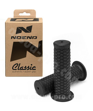 REVETEMENT POIGNEE MOTO NOEND CLASSIC KUST NOIR (LA PAIRE)