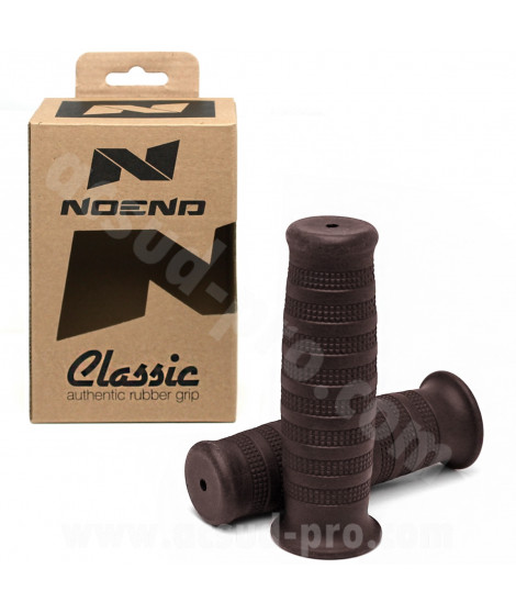 REVETEMENT POIGNEE MOTO NOEND CLASSIC ROCKET MARRON (LA PAIRE)