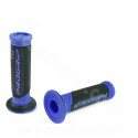 REVETEMENT POIGNEE PROGRIP 732 BLEU / NOIR CLOSED END 125mm (LA PAIRE)