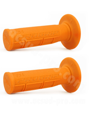 REVETEMENT POIGNEE PROGRIP 794 ORANGE FLUO CLOSED END 115mm (CROSS/MX)  (LA PAIRE)