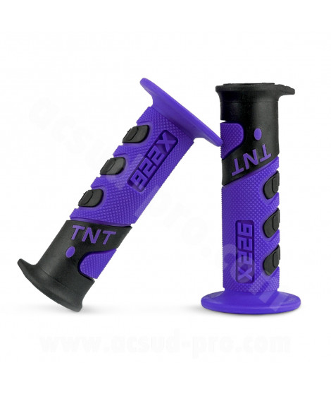 REVETEMENT POIGNEE TNT CROSS BLEU / NOIR 922X (LA PAIRE)