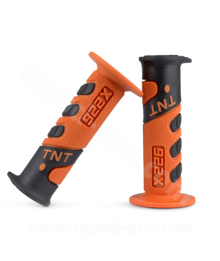 REVETEMENT POIGNEE TNT CROSS ORANGE / NOIR 922X (LA PAIRE)