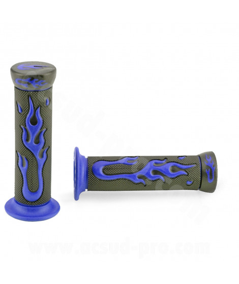 REVETEMENT POIGNEE TNT FLAMMING GEL BLEU (LA PAIRE)