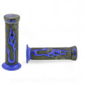 REVETEMENT POIGNEE TNT FLAMMING GEL BLEU (LA PAIRE)