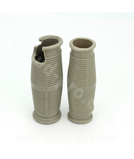 REVETEMENTS POIGNEE SOLEX GRIS CLAIR (LA PAIRE)