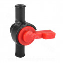 ROBINET ESSENCE PLASTIQUE SUR TUBE Ø6