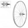 ROUE ARRIERE VELO 26" A VISSER AXE PLEIN