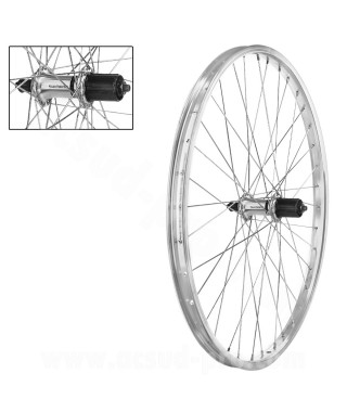 ROUE ARRIERE VELO 26" CASSETTE 8/9V. BLOCAGE