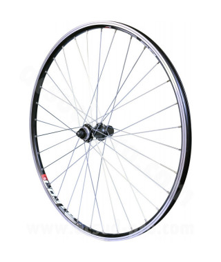 ROUE ARRIERE VELO 26" VELOX COMBO V-BRAKE / DISC ALU CASSETTE