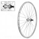 ROUE ARRIERE VELO 700x35 VTC 28" ALU DOUBLE PAROI EXE ROUE LIBRE 7/8V.  BLOCAGE (ETRTO 19-622)